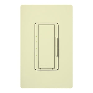 Lutron HQRA-2ANF-AL HomeWorks QS RF Maestro 2A Fan Speed Control, Matte Finish, Almond