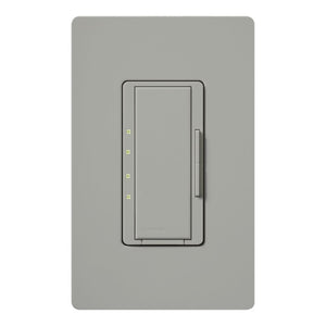 Lutron HQRA-2ANF-GR HomeWorks QS RF Maestro 2A Fan Speed Control, Matte Finish, Gray