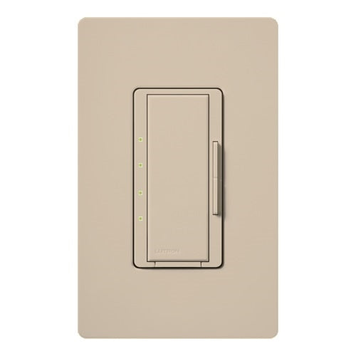 Lutron HQRA-2ANF-TP HomeWorks QS RF Maestro 2A Fan Speed Control, Matte Finish, Taupe