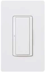 Lutron HQRD-8S-DV-ES HomeWorks QS Two-Wire Electronic Switch, in Eggshell