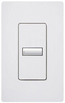 Lutron HQRD-W1B-SW HomeWorks QS RF seeTouch Designer 1-Button Keypad, in Snow