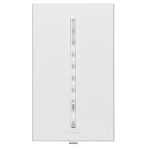 Lutron HQRT-G5ANSW HomeWorks QS Architectural RF Grafik T 5A (600W) Lighting or 3A (360W) Fan or 1/10 HP Motor or 3A (360W) Mixed, Multi-Location Switch, Neutral Wire Required