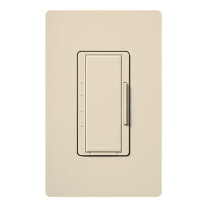 Lutron HWA-2ANF-BE HomeWorks QS Wired Maestro 2A Neutral Fan Speed Control, Matte Finish, Beige