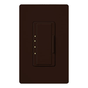 Lutron HWA-2ANF-BR HomeWorks QS Wired Maestro 2A Neutral Fan Speed Control, Matte Finish, Brown