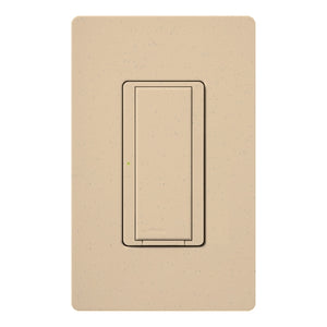 Lutron HWA-8ANS-BE HomeWorks QS Wired Maestro 8A Lighting or 5.8A Motor Neutral Electronic Single/Multi-Location Switch, Matte Finish, Beige