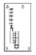 Lutron HWBP-2S-15-120L4 HomeWorks QS Control Panel with Breaker, 2-Module, Standard Breakers, 3-Phase, 4-Wire, 15 A 120/208V