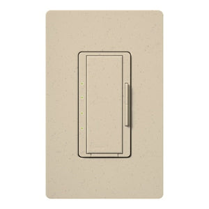 Lutron HWD-2ANF-ST HomeWorks QS Wired Maestro 2A Neutral Fan Speed Control, Neutral Wire Required, in Stone