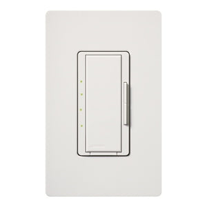 Lutron HWD-2ANF-SW HomeWorks QS Wired Maestro 2A Neutral Fan Speed Control, Neutral Wire Required, in Snow