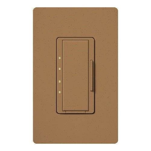Lutron HWD-2ANF-TC HomeWorks QS Wired Maestro 2A Neutral Fan Speed Control, Neutral Wire Required, in Terracotta