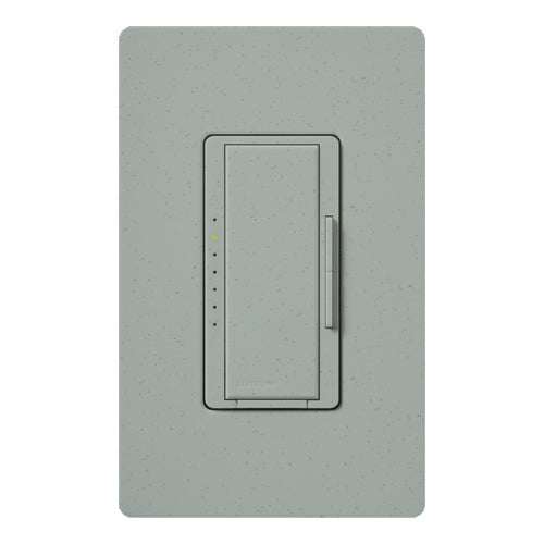 Lutron HWD-6D-BG HomeWorks QS Wired Maestro 600W Incandescent or 450W Magnetic Low Voltage Single Pole / Multi Location Dimmer, in Bluestone