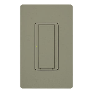 Lutron HWD-8ANS-GB HomeWorks QS Wired Maestro 8A Lighting or 5.8A Motor Single Pole / 3 Way / Multi Location Neutral Electronic Switch, in Greenbriar