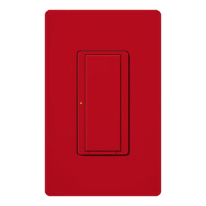 Lutron HWD-8ANS-HT HomeWorks QS Wired Maestro 8A Lighting or 5.8A Motor Single Pole / 3 Way / Multi Location Neutral Electronic Switch, in Hot