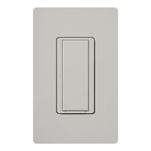 Lutron HWD-8ANS-PD HomeWorks QS Wired Maestro 8A Lighting or 5.8A Motor Single Pole / 3 Way / Multi Location Neutral Electronic Switch, in Palladium