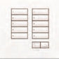 Lutron HWIS-10BRL-F-SB HomeWorks QS Wired International seeTouch 10-Button/Faceplate Kit with Raise/Lower, Frameless Style, Matte Finish, Satin Brass