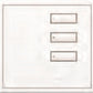 Lutron HWIS-3B-I-AW HomeWorks QS Wired International seeTouch 3-Button/Faceplate Kit, Insert Style, Matte Finish, Arctic White