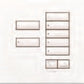 Lutron HWIS-7BRL-F-BN HomeWorks QS Wired International seeTouch 7-Button/Faceplate Kit with Raise/Lower, Frameless Style, Matte Finish, Bright Nickel