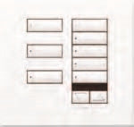 Lutron HWIS-8BIR-F-SC HomeWorks QS Wired International seeTouch 8-Button/Faceplate Kit with Raise/Lower and IR, Frameless Style, Matte Finish, Satin Chrome
