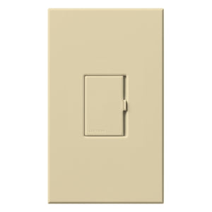 Lutron HWV-1000D-IV HomeWorks Wired Vareo 1000W/VA Incandescent or Magnetic Low Voltage Single Pole / Multi-Location Dimmer, in Ivory
