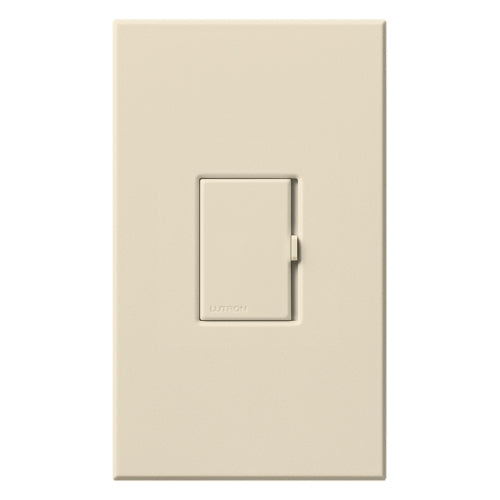 Lutron HWV-1000D-LA HomeWorks Wired Vareo 1000W/VA Incandescent or Magnetic Low Voltage Single Pole / Multi-Location Dimmer, in Light Almond
