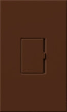Lutron HWV-600D-SI HomeWorks Wired Vareo 600W/VA Single Location Incadescent or Low-Voltage Magnetic Single Pole / Multi-Location Dimmer, in Sienna