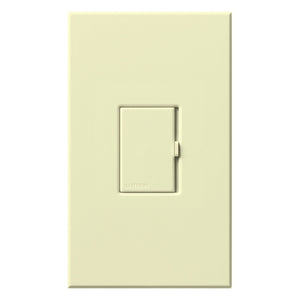 Lutron HWV-FDB-8A-AL HomeWorks Wired Vareo 8A Lutron Hi-Lume and Eco-10 Electronic Fluorescent Dimming Ballast Single Pole / Multi-Location Dimmer, in Almond