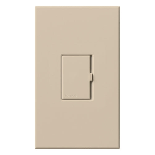 Lutron HWV-FDB-8A-TP HomeWorks Wired Vareo 8A Lutron Hi-Lume and Eco-10 Electronic Fluorescent Dimming Ballast Single Pole / Multi-Location Dimmer, in Taupe