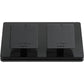 Lutron L-PED2-BL Pico Wireless Control Double Pedestal in Black