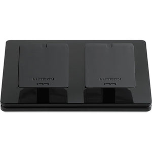 Lutron L-PED2-BL Pico Wireless Control Double Pedestal in Black