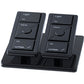 Lutron L-PED2-BL Pico Wireless Control Double Pedestal in Black