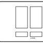Lutron LFK-T10CRL-BC-E HomeWorks QS RF seeTouch 10-Button with Column Raise/Lower Engraved Faceplate Only, Bright Chrome