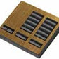 Lutron LFK-T5RL-QB-E HomeWorks QS RF seeTouch 5-Button with Master On/Off and Raise/Lower Engraved Faceplate Only, Antique Brass