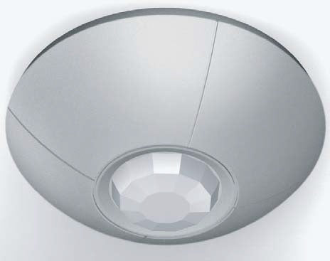 Lutron LOS-CIR-450-WH Ceiling Mount Passive Infrared Sensor, 450 sq ft Coverage and 360 deg Field of View