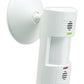 Lutron LOS-WDT-R-WH Dual Technology Wall Mount Sensor with Ultrasonic and Passive Infrared Sensors, Photo Cell and Contact, 1600 sq ft Coverage and 110 deg Field of View