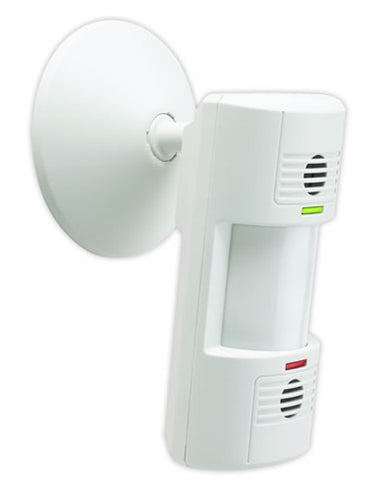 Lutron LOS-WDT-WH Dual Technology Wall Mount Sensor with Ultrasonic and Passive Infrared Sensors, 1600 sq ft Coverage and 110 deg Field of View