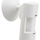 Lutron LOS-WIR-WH Wall Mount Passive Infrared Sensor, 1600 sq ft Coverage and 110 deg Field of View