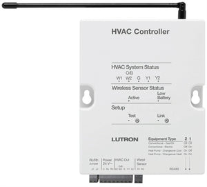 Lutron LR-HVAC-1-WH Comfort Control 24V HVAC Controller in White