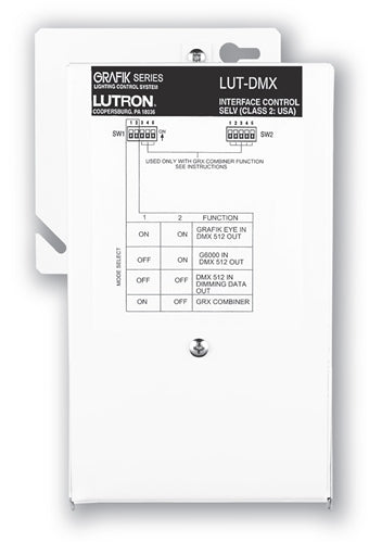 Lutron LUT-DMX Grafik Eye 3000 DMX-512 Interface
