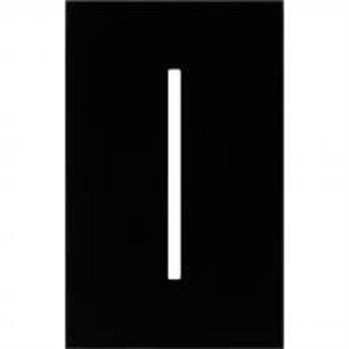 Lutron LWT-G-CBL Grafik T Architectural Wallplate 1 Gang in Clear Black Glass