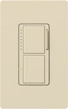 Lutron MA-L3S25-ES Maestro Satin 300W & 2.5A Incandescent / Halogen Single Location Dimmer & Switch in Eggshell