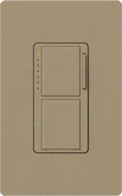 Lutron MA-L3S25-MS Maestro Satin 300W & 2.5A Incandescent / Halogen Single Location Dimmer & Switch in Mocha Stone