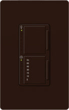 Lutron MA-L3T251-BR Maestro 300W & 2.5A Incandescent / Halogen Single Location Dimmer & Timer in Brown