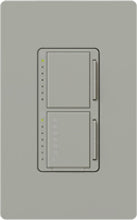 Lutron MA-L3T251-GR Maestro 300W & 2.5A Incandescent / Halogen Single Location Dimmer & Timer in Gray