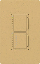 Lutron MA-L3T251-GS Maestro Satin 300W & 2.5A Incandescent / Halogen Single Location Dimmer & Timer in Goldstone