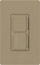 Lutron MA-L3T251-MS Maestro Satin 300W & 2.5A Incandescent / Halogen Single Location Dimmer & Timer in Mocha Stone