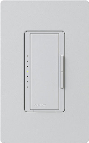 Lutron MA-PRO-PD Maestro Phase-selectable dimmer for LED, ELV, MLV and Incandescent lamp loads, Single Pole / 3-Way Dimmer in Palladium