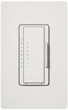 Lutron MA-T51-SW Maestro Satin 120V 5A Lighting, 3A Fan Single Location Timer in Snow