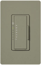 Lutron MA-T51MN-GB Maestro Satin 120V 5A Lighting, 3A Fan Multi Location Timer in Greenbriar