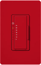 Lutron MA-T51MN-HT Maestro Satin 120V 5A Lighting, 3A Fan Multi Location Timer in Hot