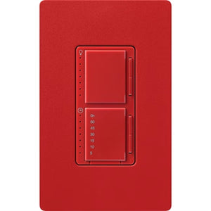 Lutron MACL-L3T251-HT Satin 300W & 2.5A LED/Incandescent/Halogen Single Location Dimmer & Timer in Hot