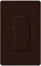 Lutron MALV-1000-BR Maestro 1000VA, 800W Magnetic Low Voltage Dimmer in Brown